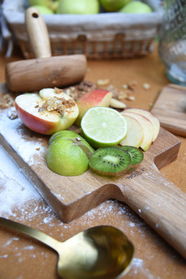 Dual function wooden chopping board