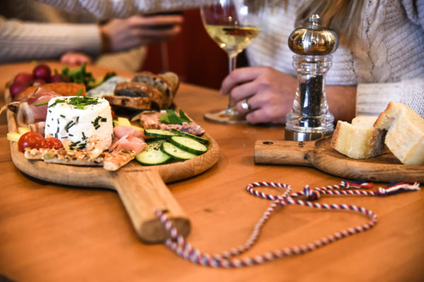 An appetizer board to share the love of great food with others