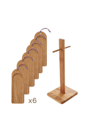 Présenter de manière élégante vos apéritifs, plateaux de fromages, etc.