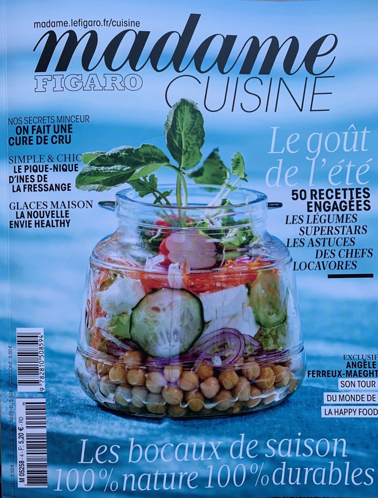 Madame Figaro Cuisine – Juin 2019