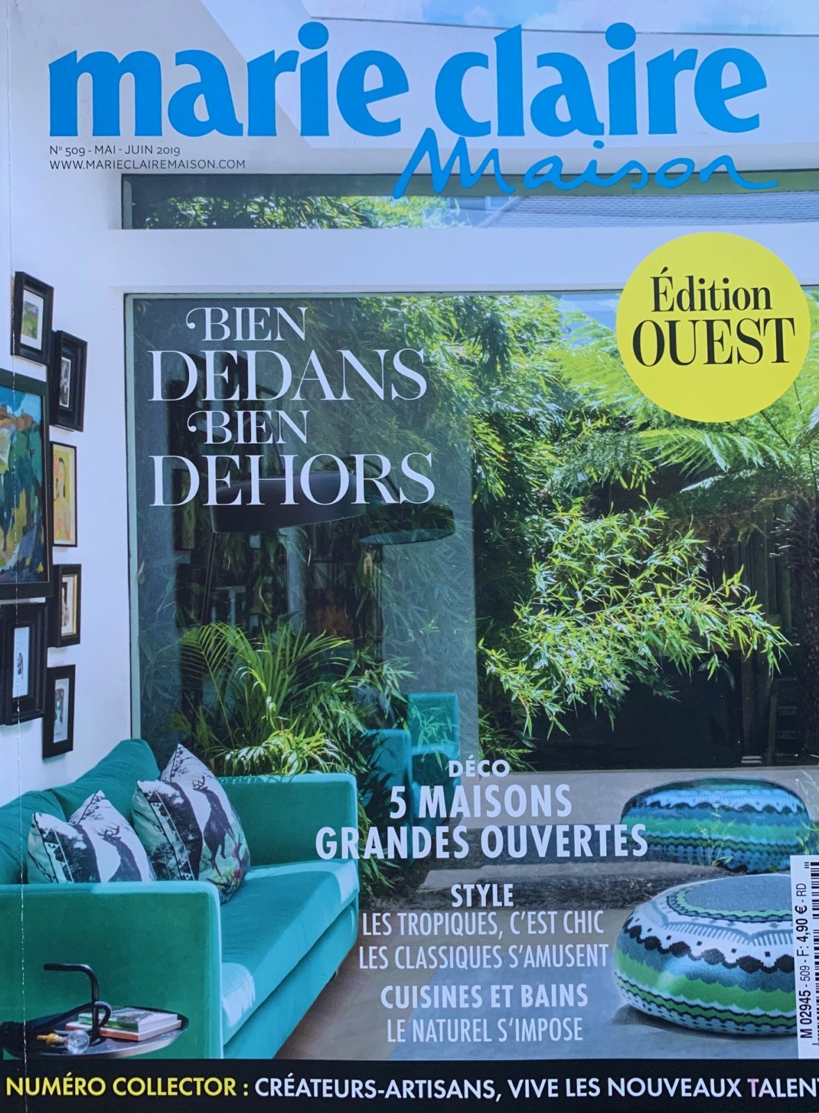 Marie Claire maison – Mai 2019