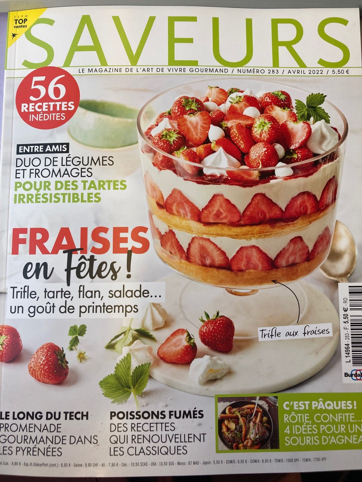 Saveurs – Avril 2022