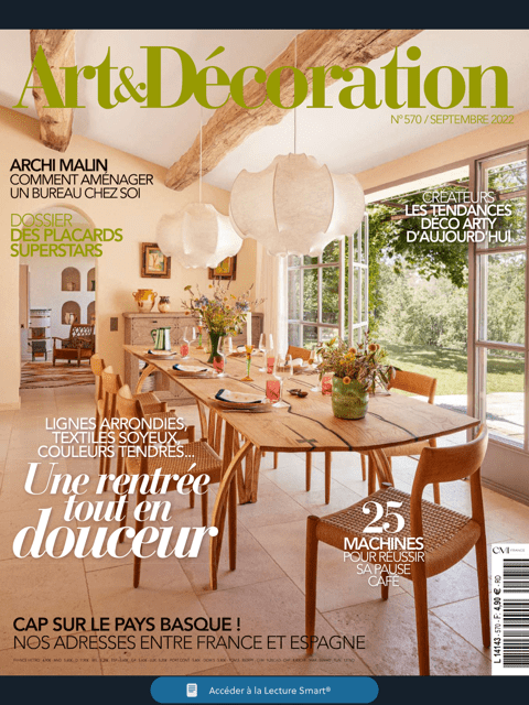 Couverture Art & Décoration Septembre 2022